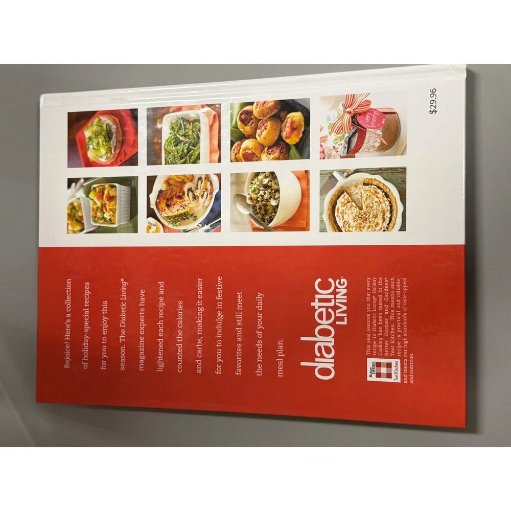 Diabetic Living‎ Holiday Cookbook Recipes Healthy Meals Desserts